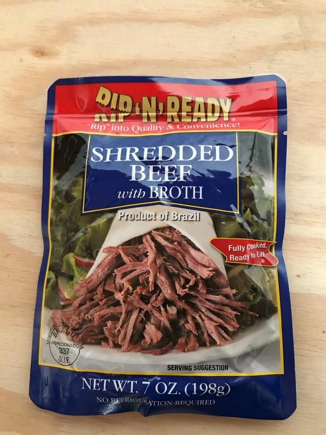 Shredded Beef with Broth