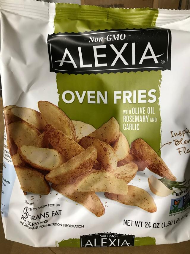 Oven Fries with Oilve Oil, Rosemary, and Garlic
